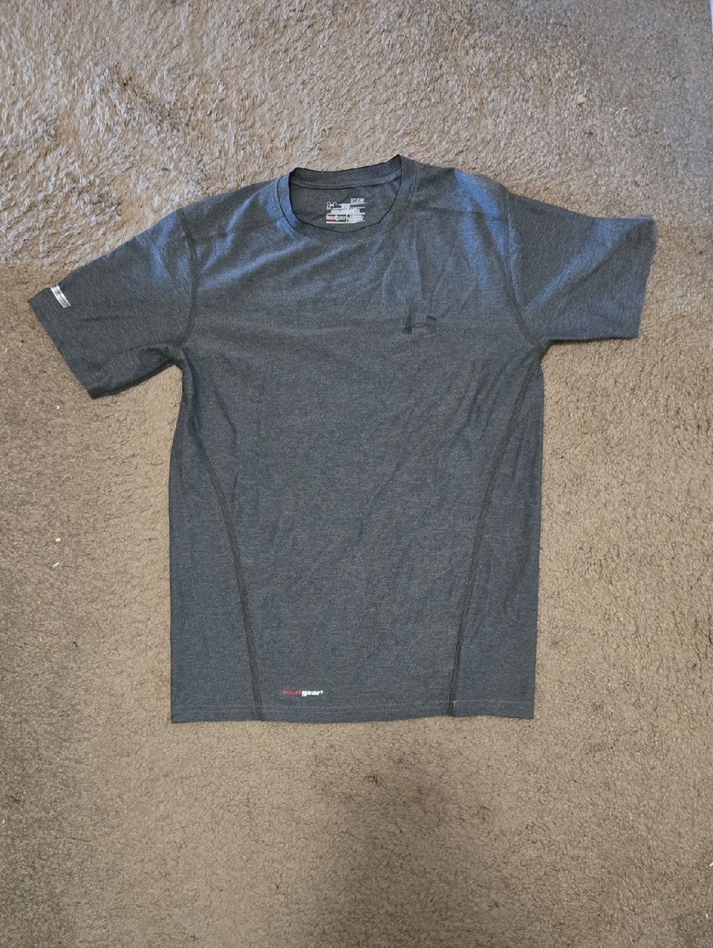 Under Armour Men's Short Sleeve Performance Tee - Charcoal Gray